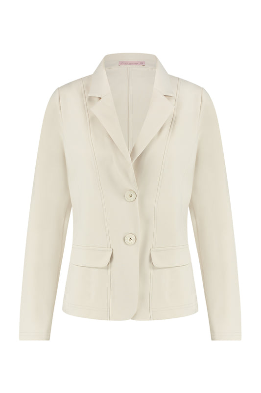 03785 - Bright bonded blazer - fitted blazer