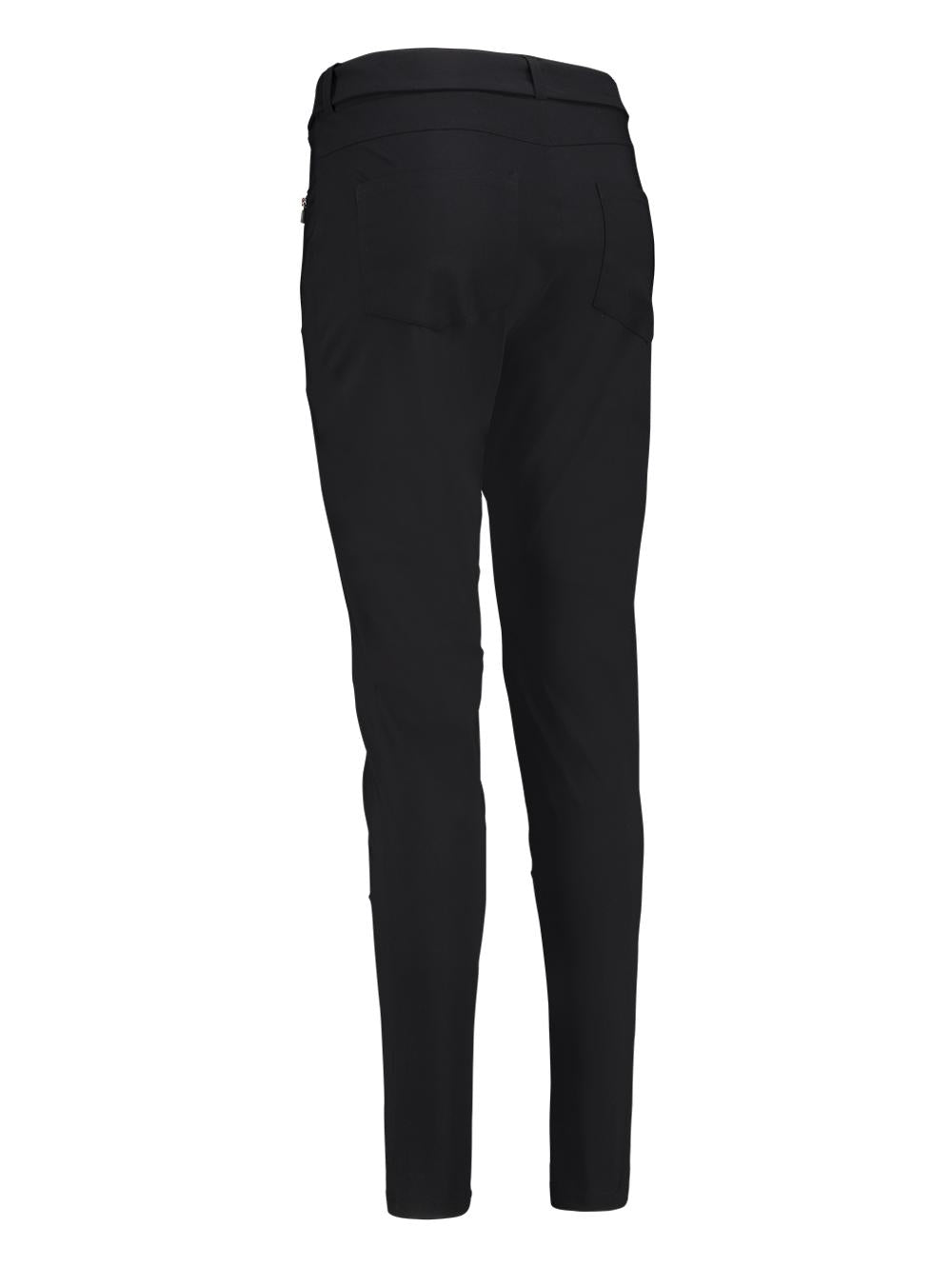 92720 - Margot trousers - slimfit MW pant met ritszakjes