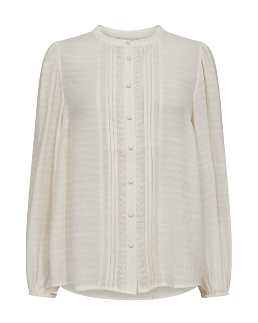 204457 - Shu blouse met broderie randje