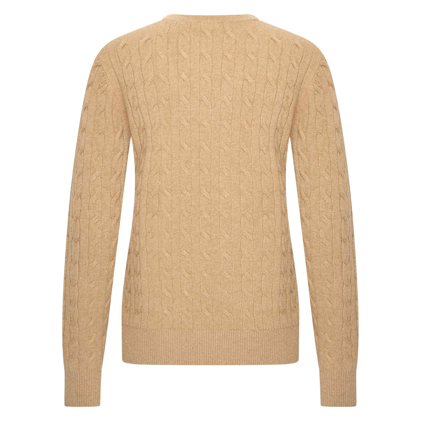 Celia - Pullover met v-hals en kabels