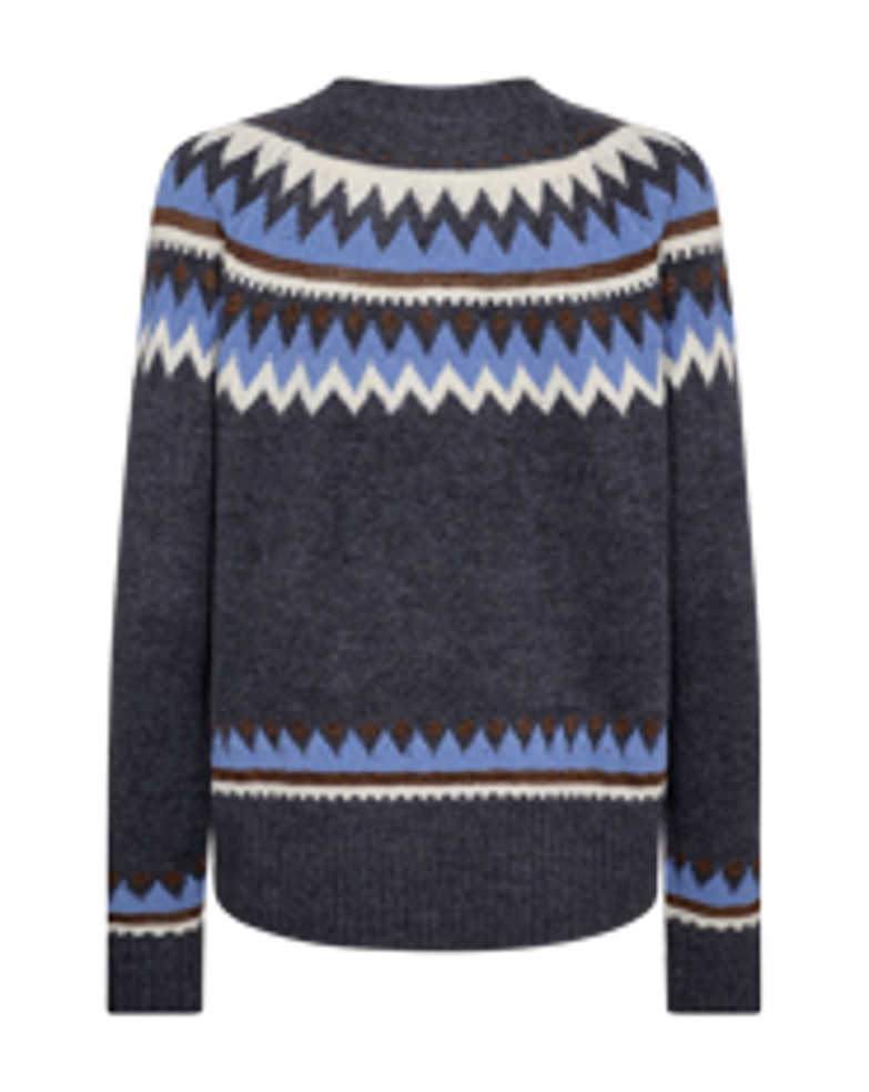 204655 - Mayfair pullover met scandi dessin