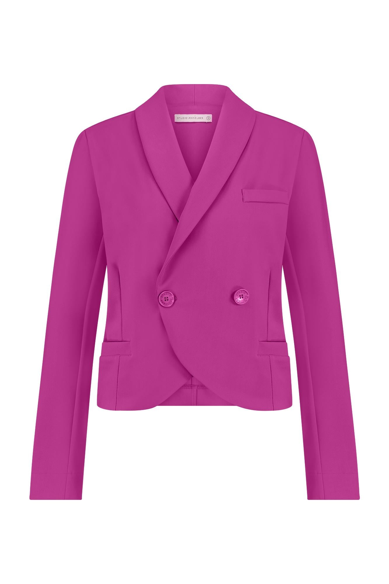 11104 - Ida bonded korte blazer