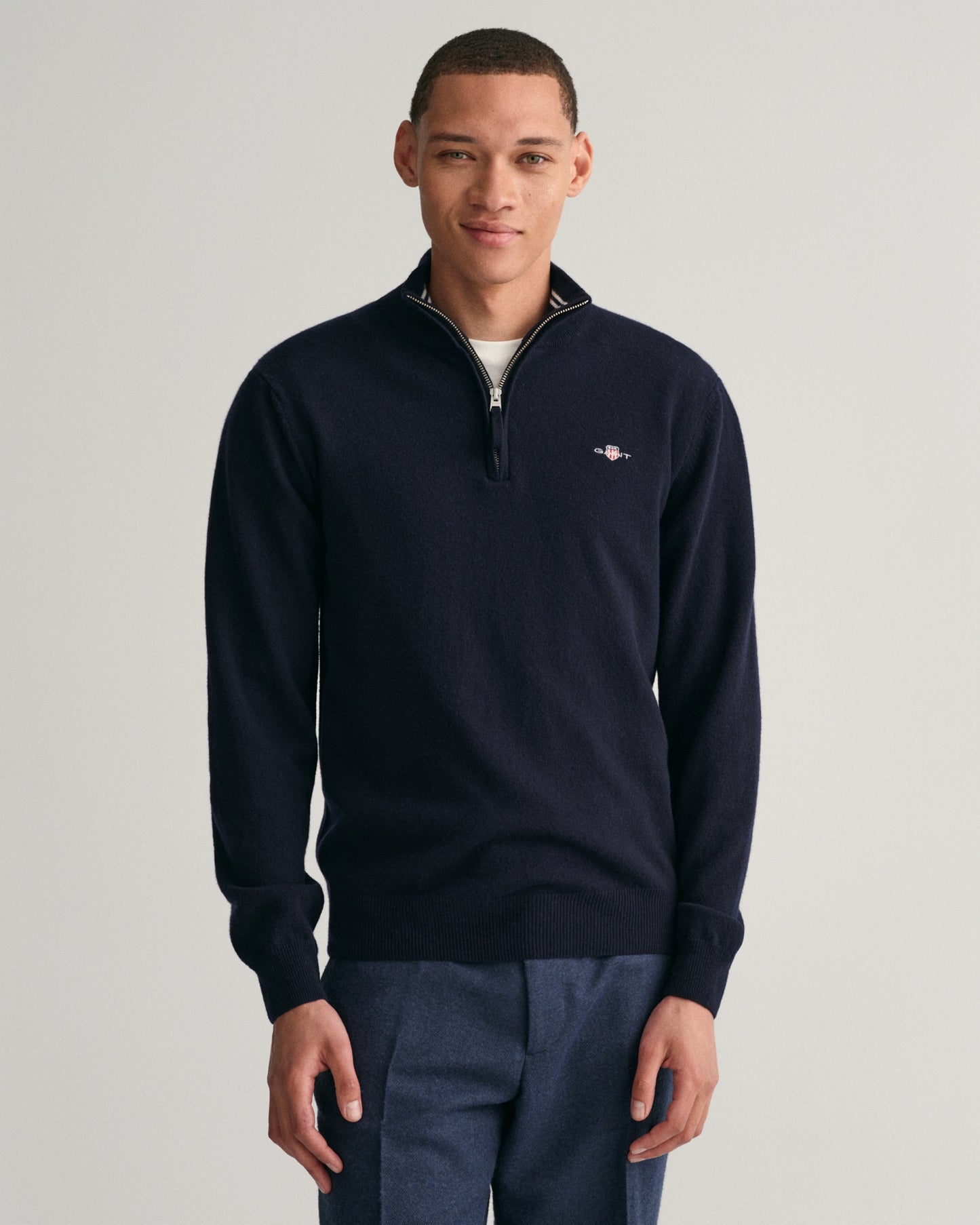 87213 - half zip lambswool