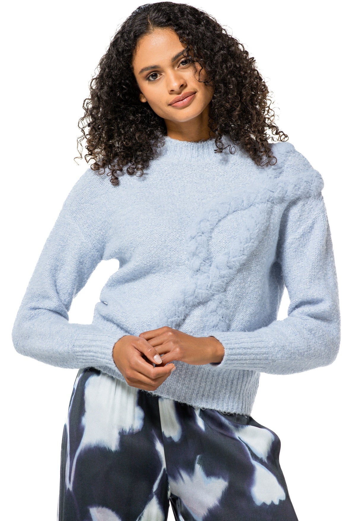 4239 - Pullover met textuur dessin