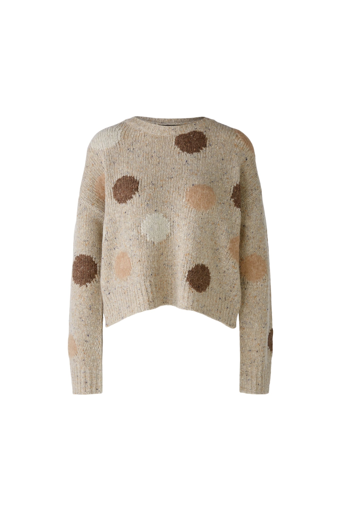 89918 - Melange pullover met dots