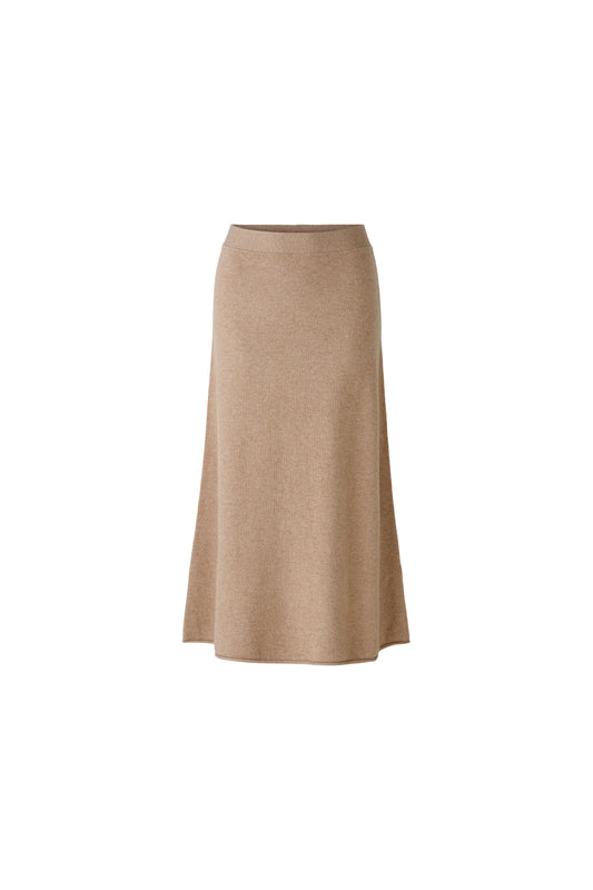 89850 - Gerende gebreide midi rok