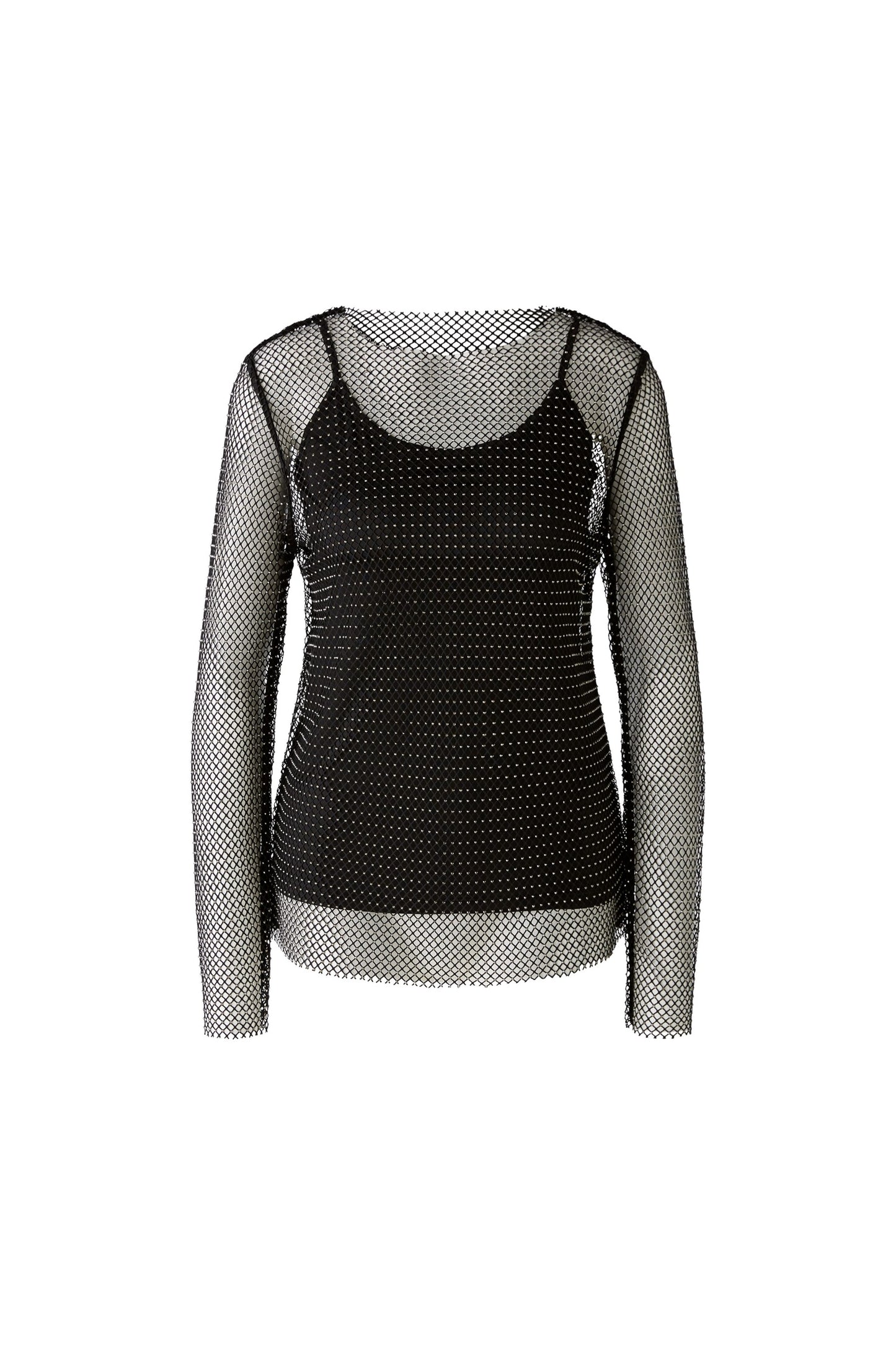 90103 - Fishnet top met strass