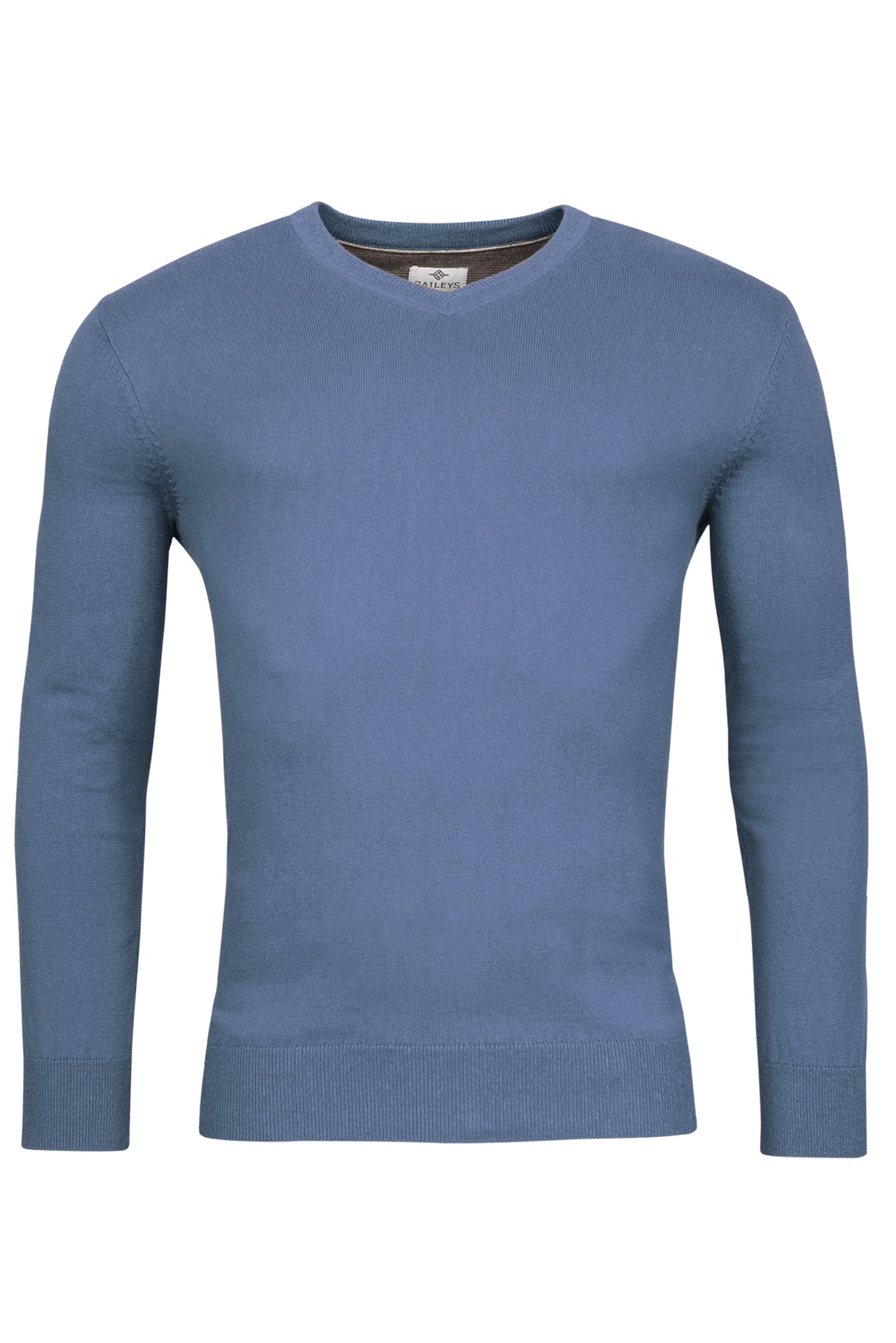 420081 - V-Neck pullover in een cotton cashmere