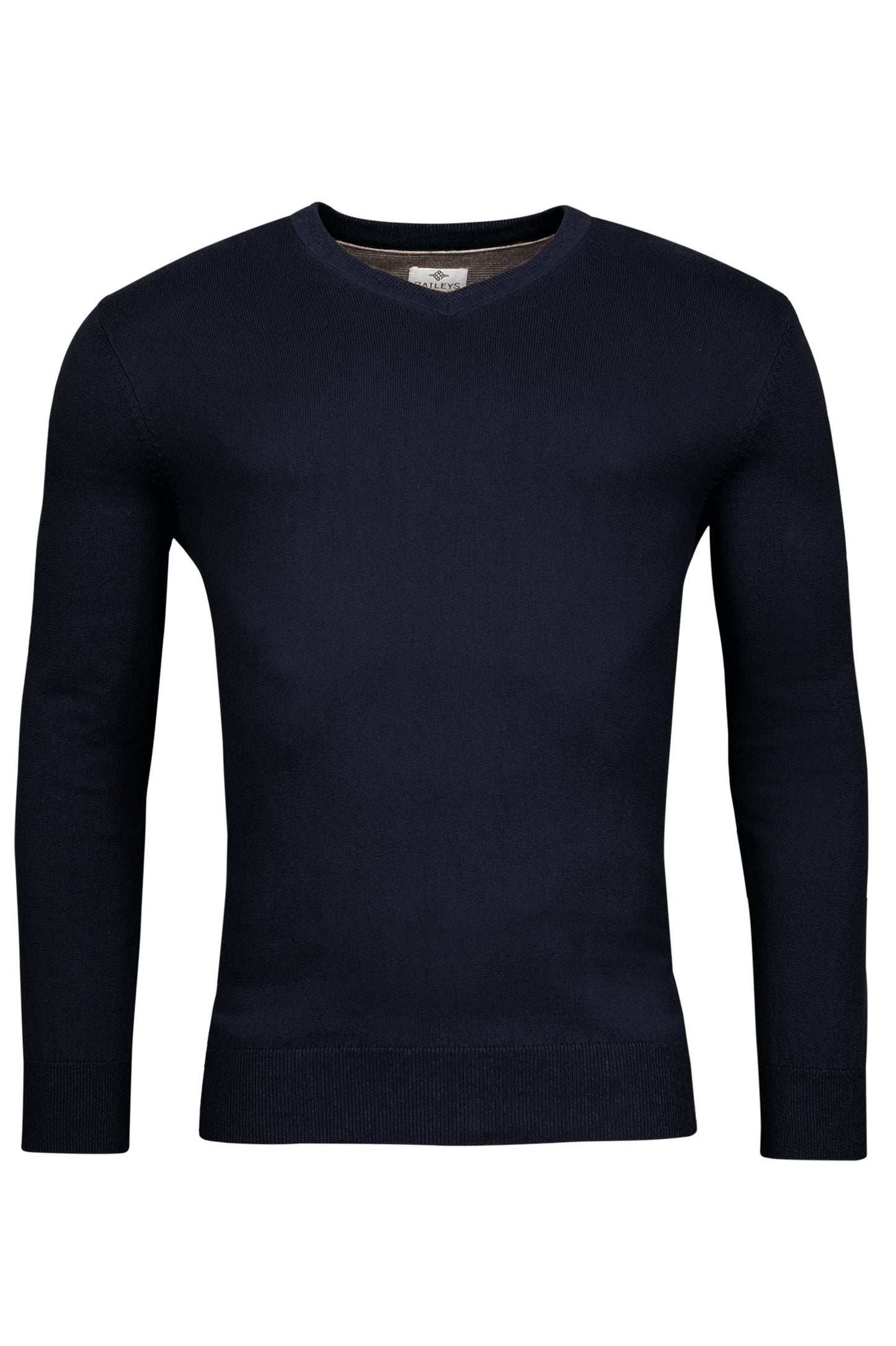 420081 - V-Neck pullover in een cotton cashmere