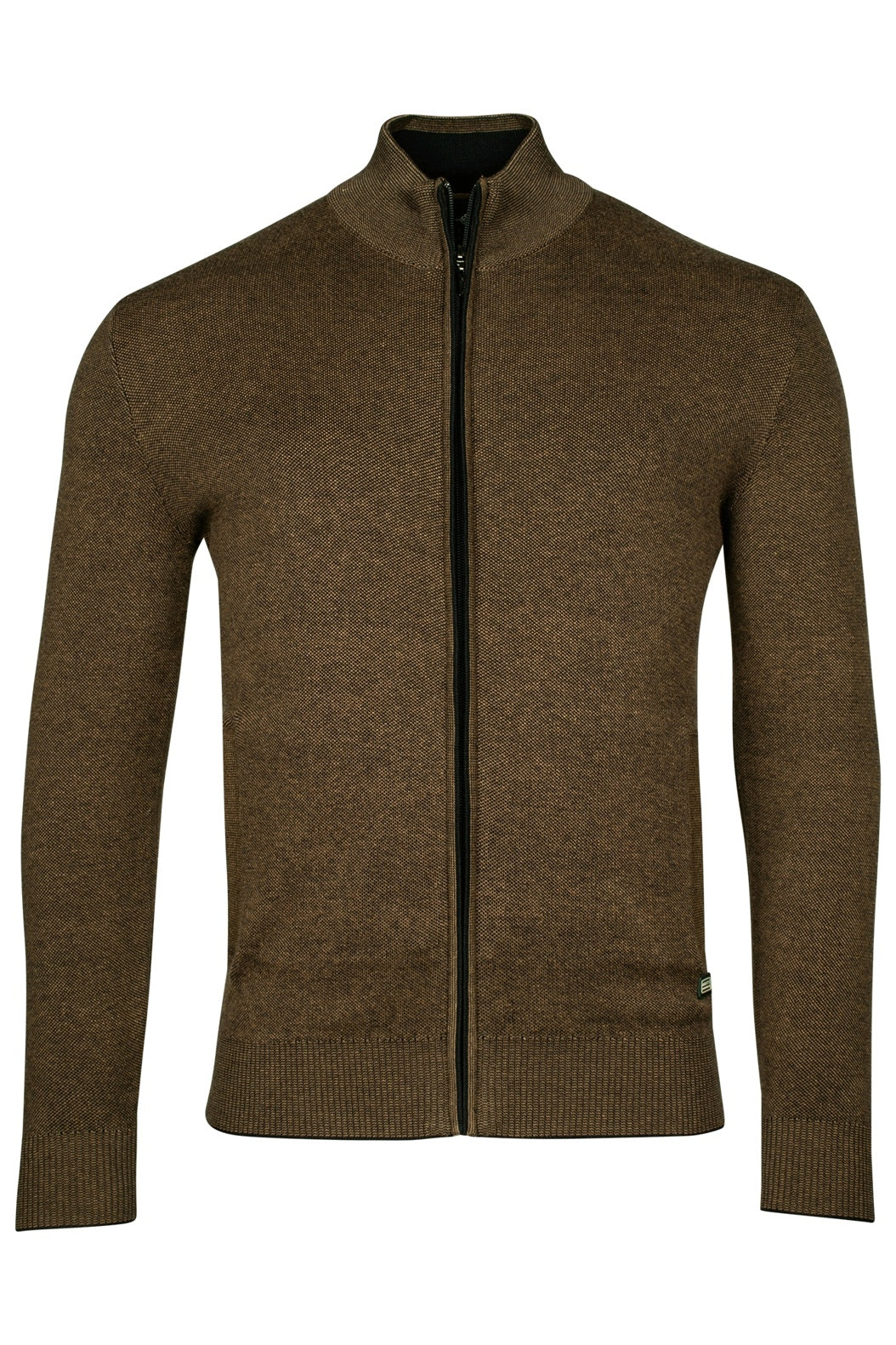 422009 - Cardigan Zip  all-over 2-tone