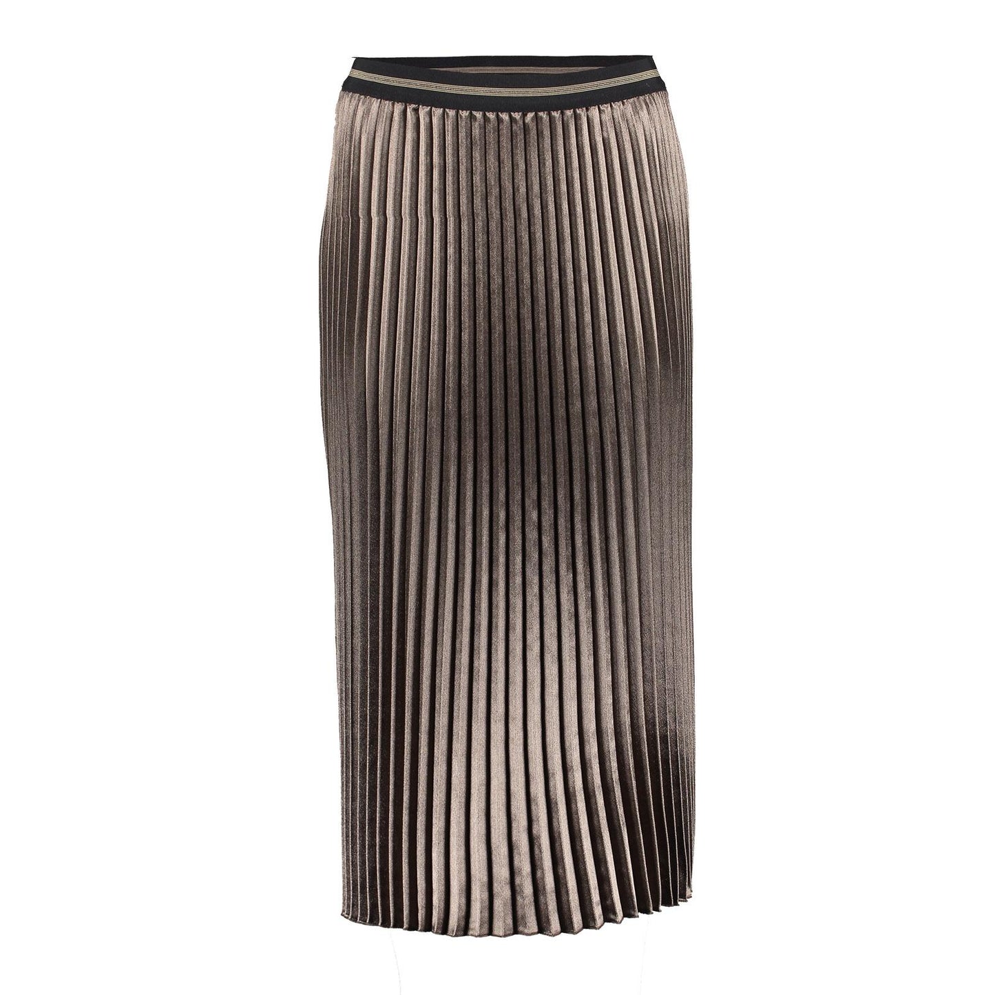 46522-10 - Metallic plisse rok