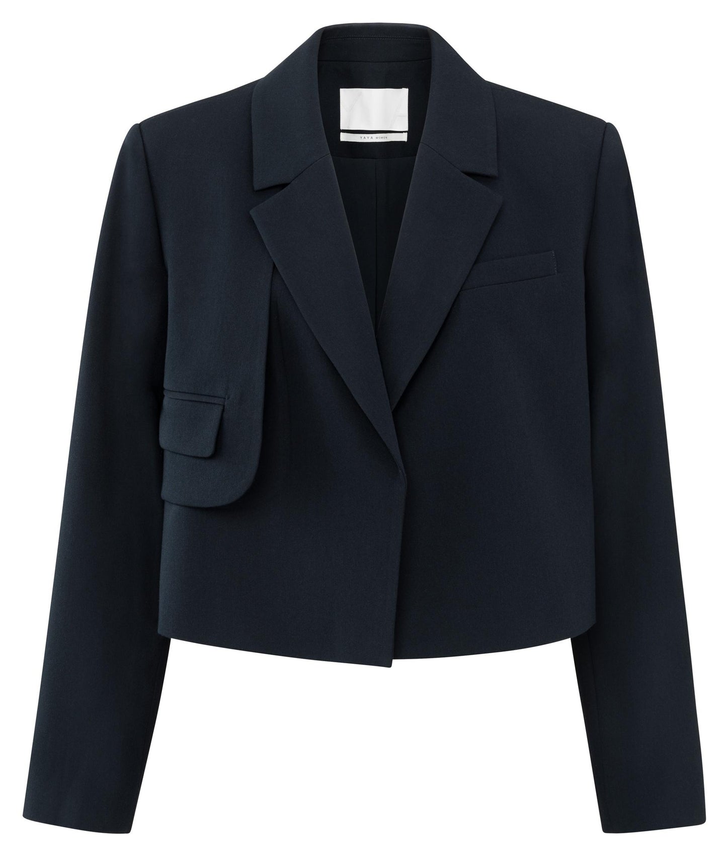 01-501058-410 - A-symetrische korte blazer