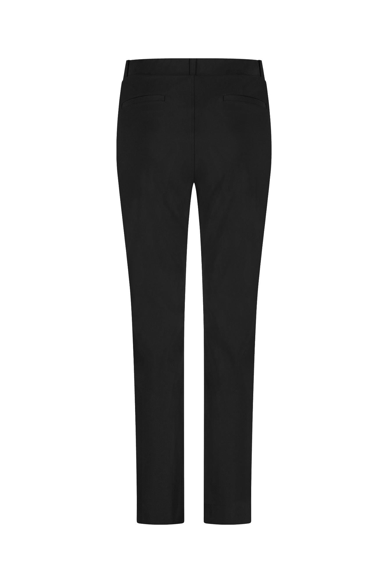 94819 - Anne rechte bonded trousers met steekzak