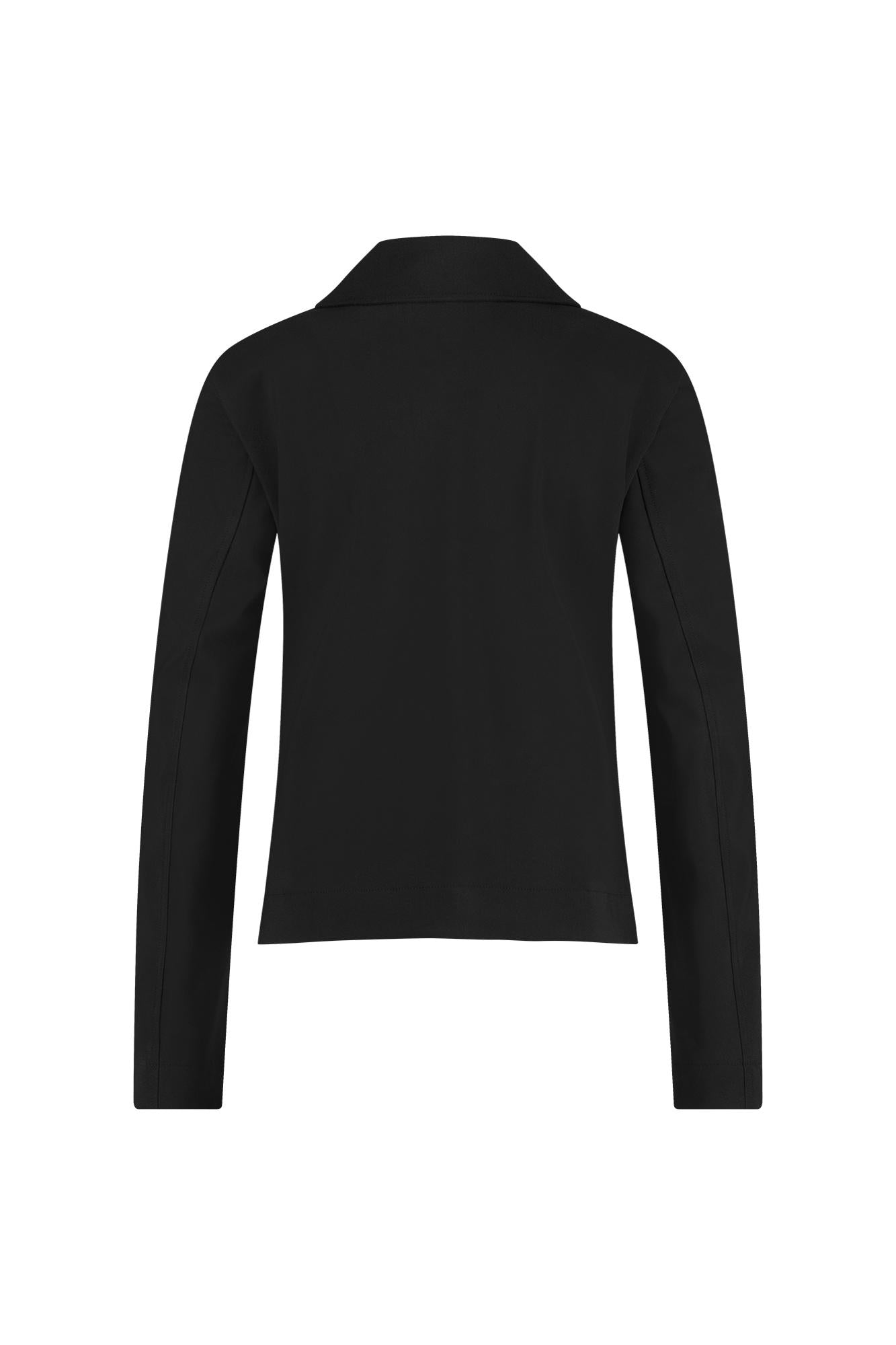 94822 - Claire bonded jacket met opgestikte zakken